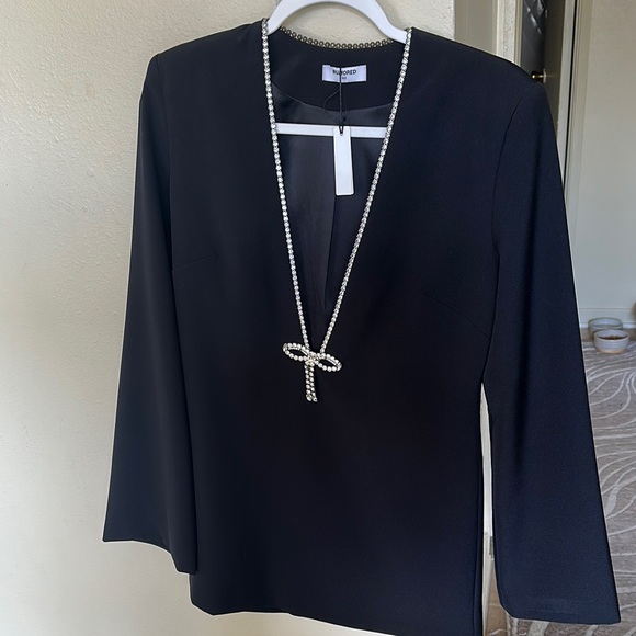 Rumored Dresses & Skirts - Black Long Sleeve Mini Dress